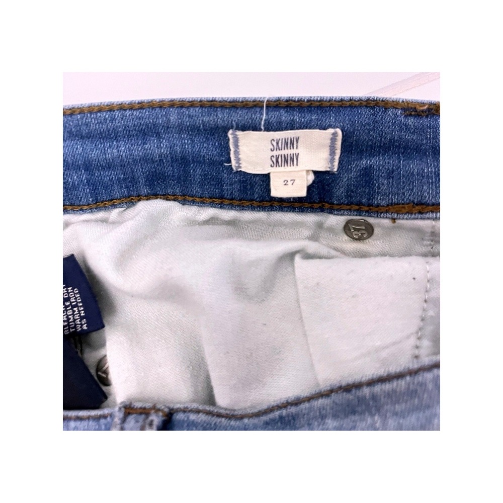 Madewell 8" Rise Skinny Skinny Jeans Women's Size 27 Waist Stretch 27 inseam - Picture 6 of 6